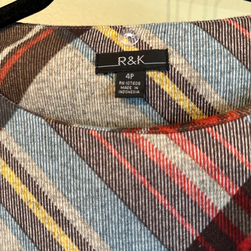 R&K Plaid Dress